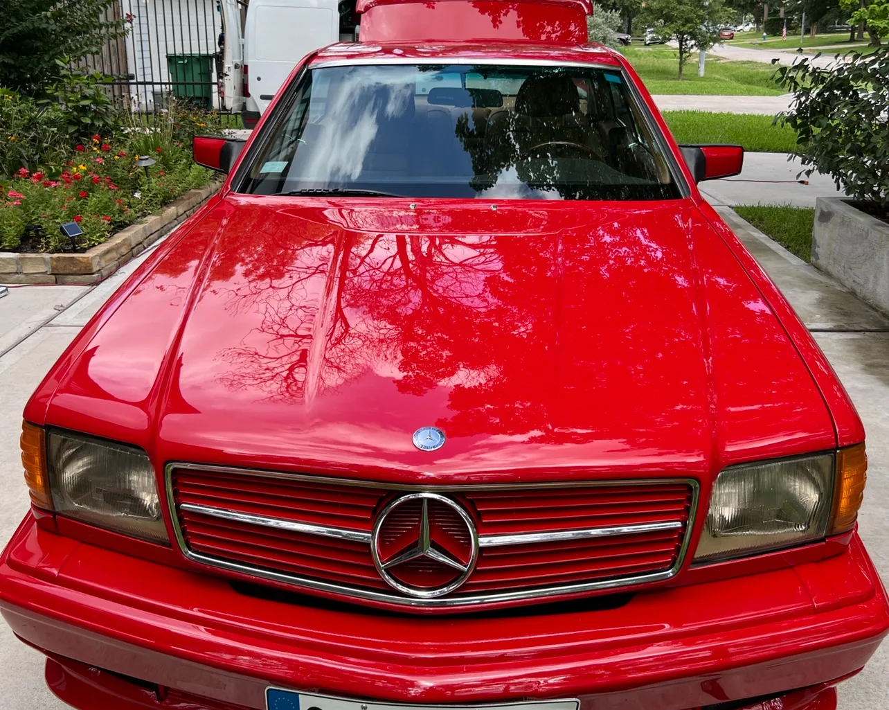 vehicle after paint correction with restored shine and clarity