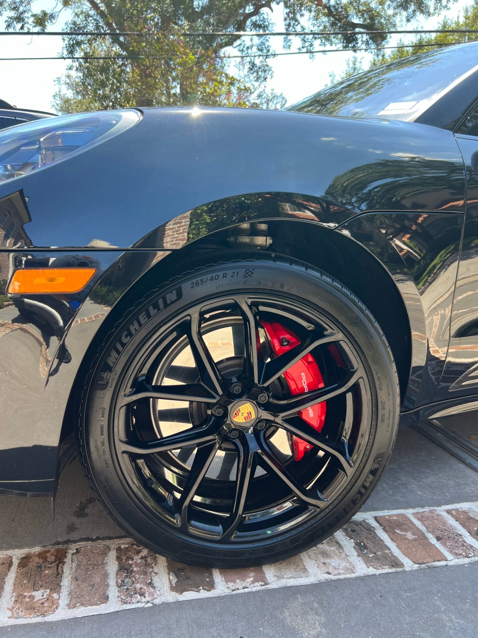 wheel and tire cleaning and dressing