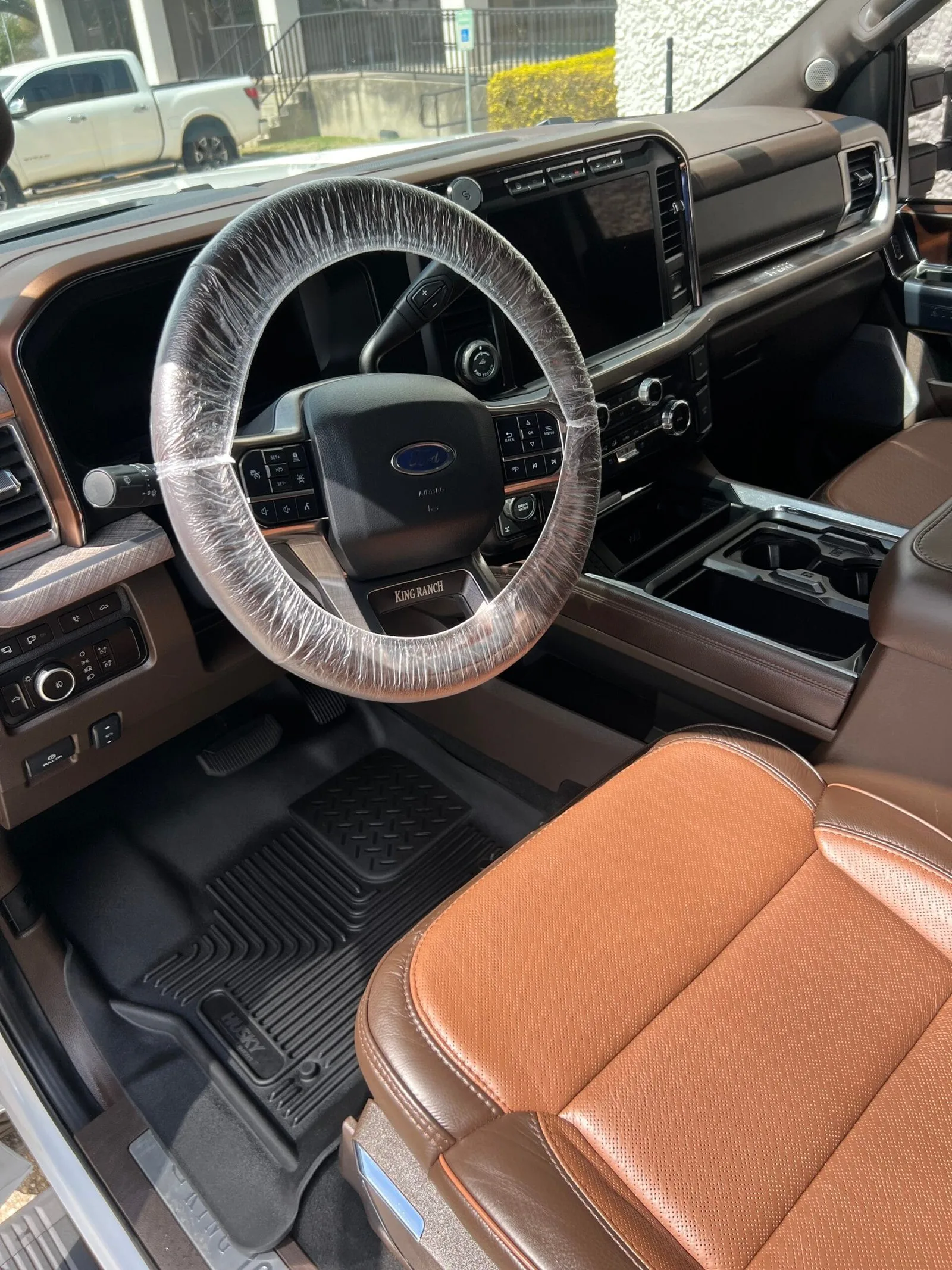 Interior detail result showing restored dashboard and center console