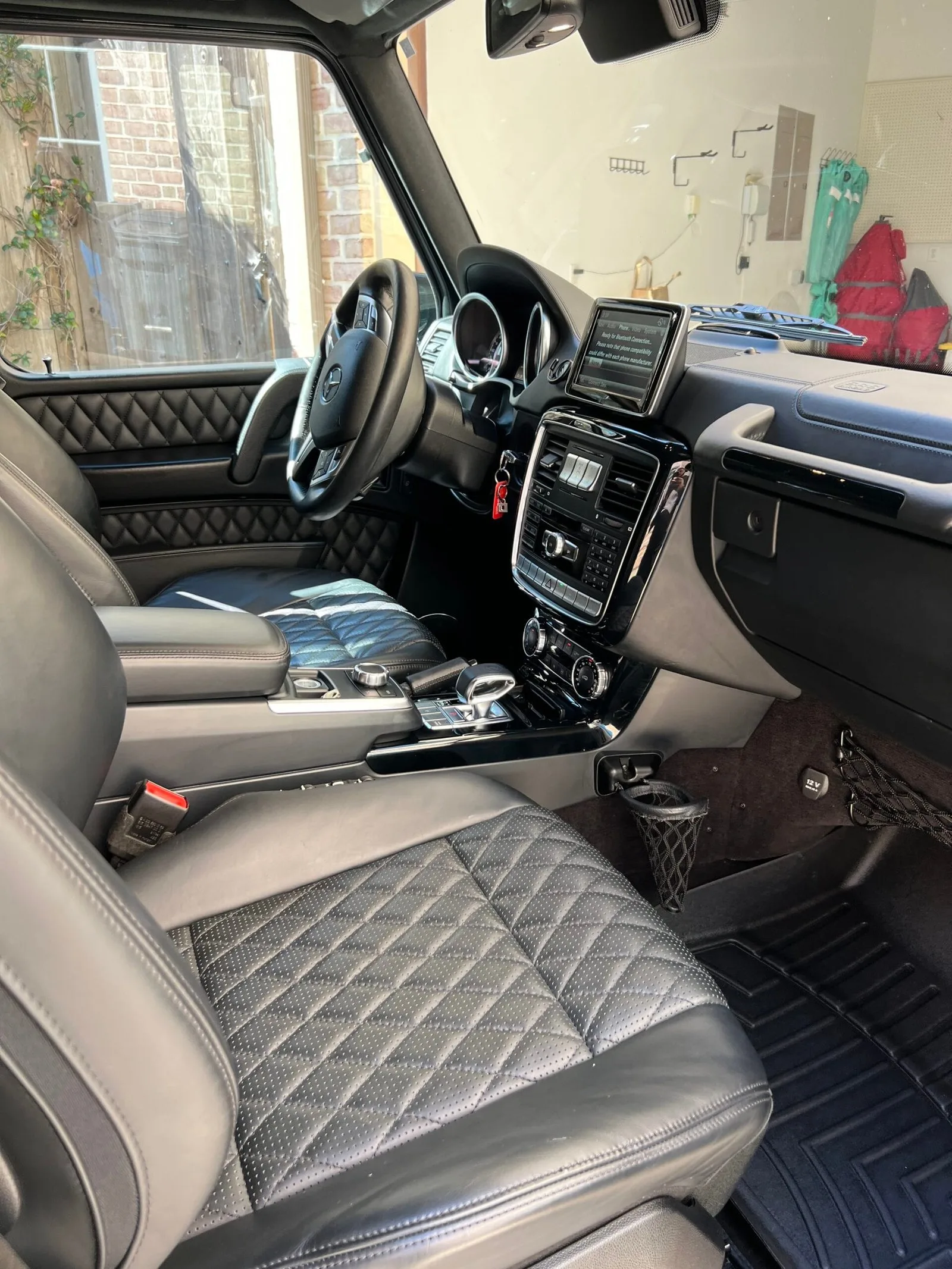 Clean vehicle interior after mobile interior detailing service