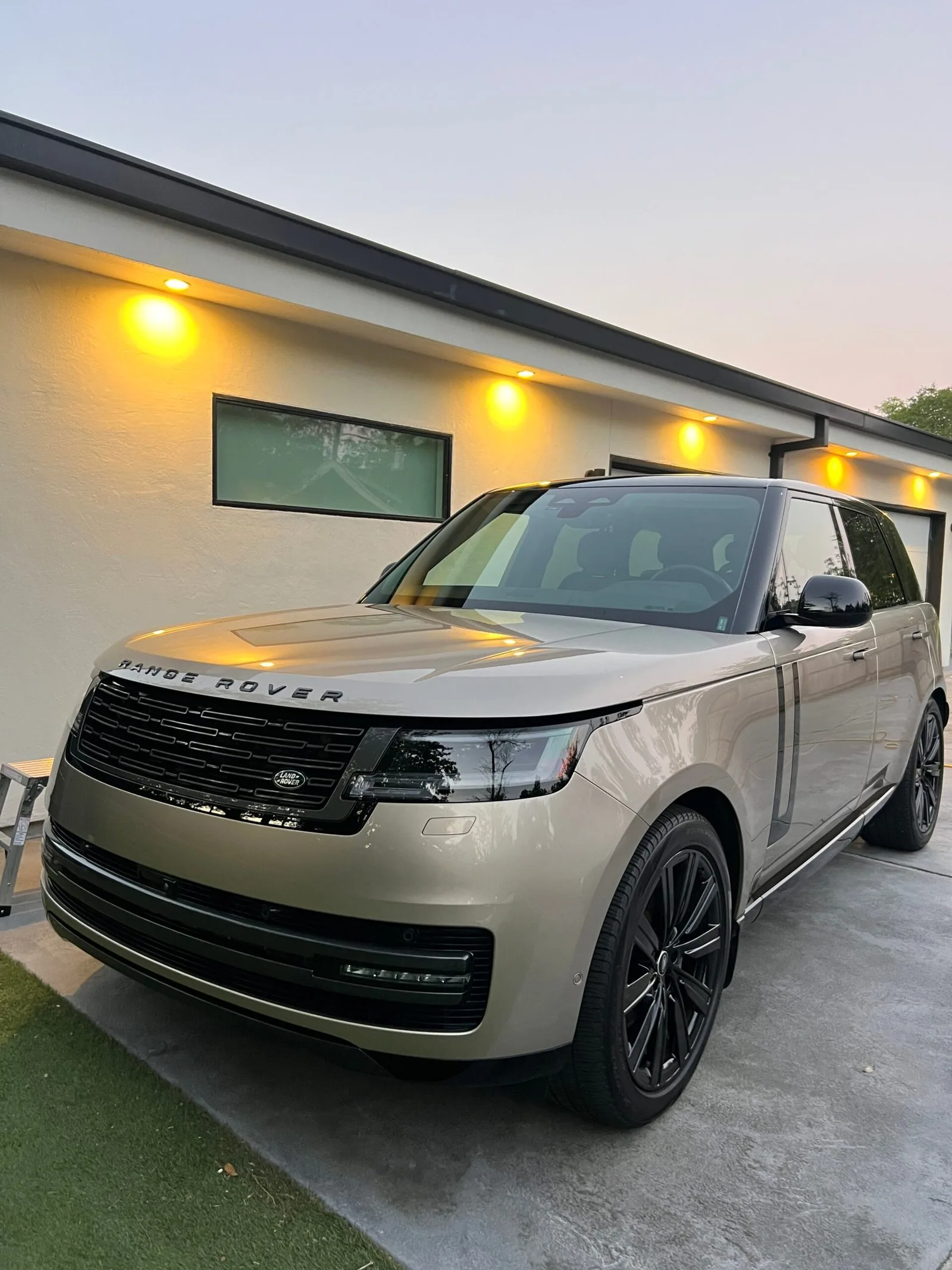 Luxury vehicle after ceramic coating service in Houston
