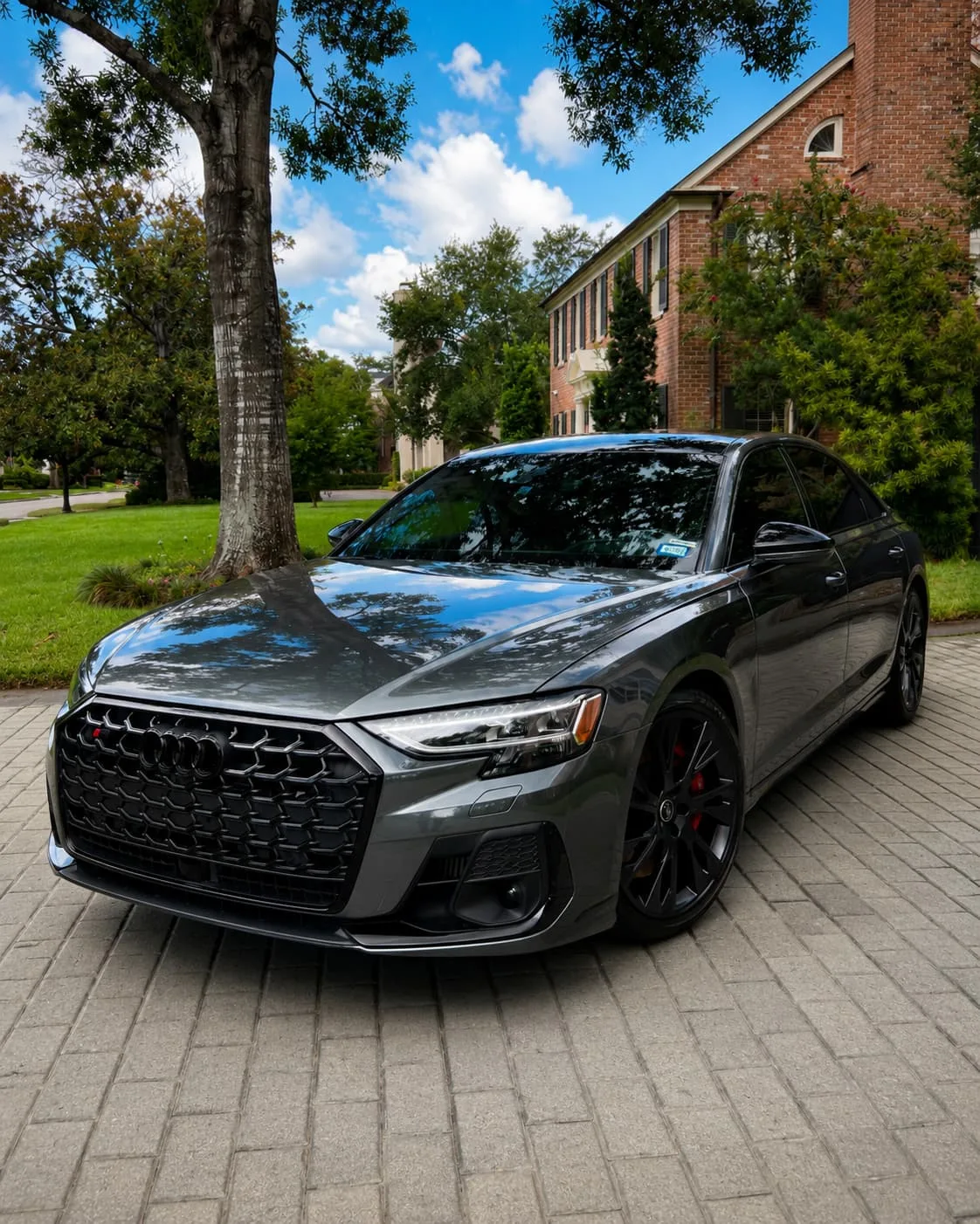 audi-sedan-exterior-detailing-houston Audi sedan after exterior detailing and gloss enhancement in Houston