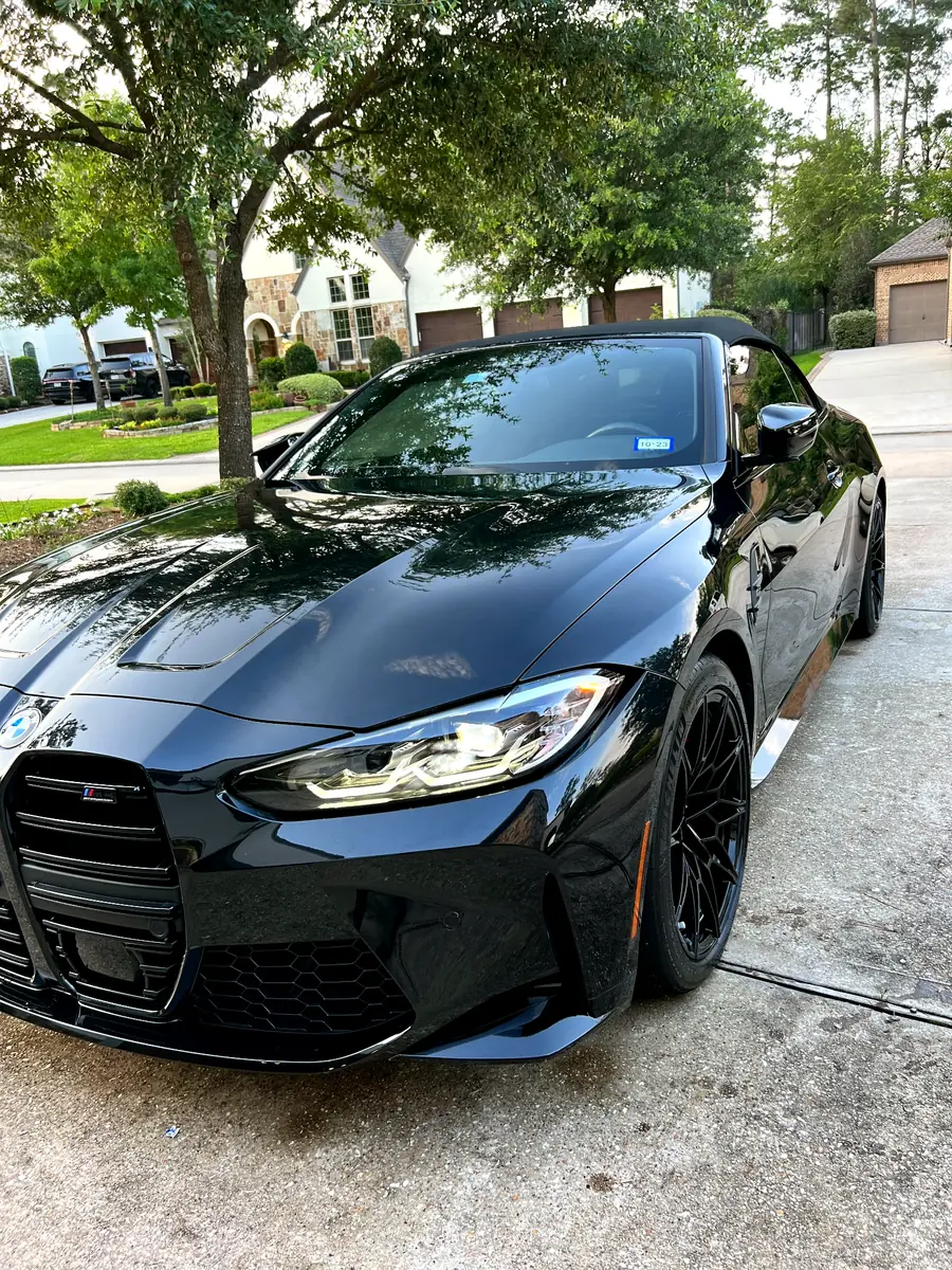 Ceramic coating enhancing gloss and protection on vehicle detailed in Sugar Land TX