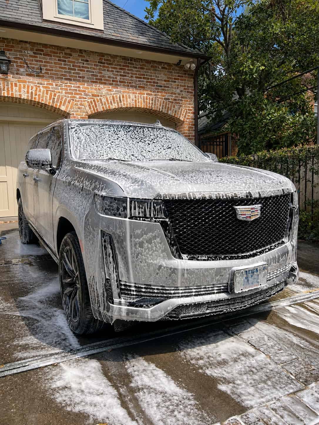 mobile car detailing in katy, tx Paint correction result restoring gloss and clarity on vehicle detailed in Katy TX